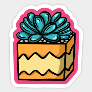 Succulent Illustration 2 Sticker